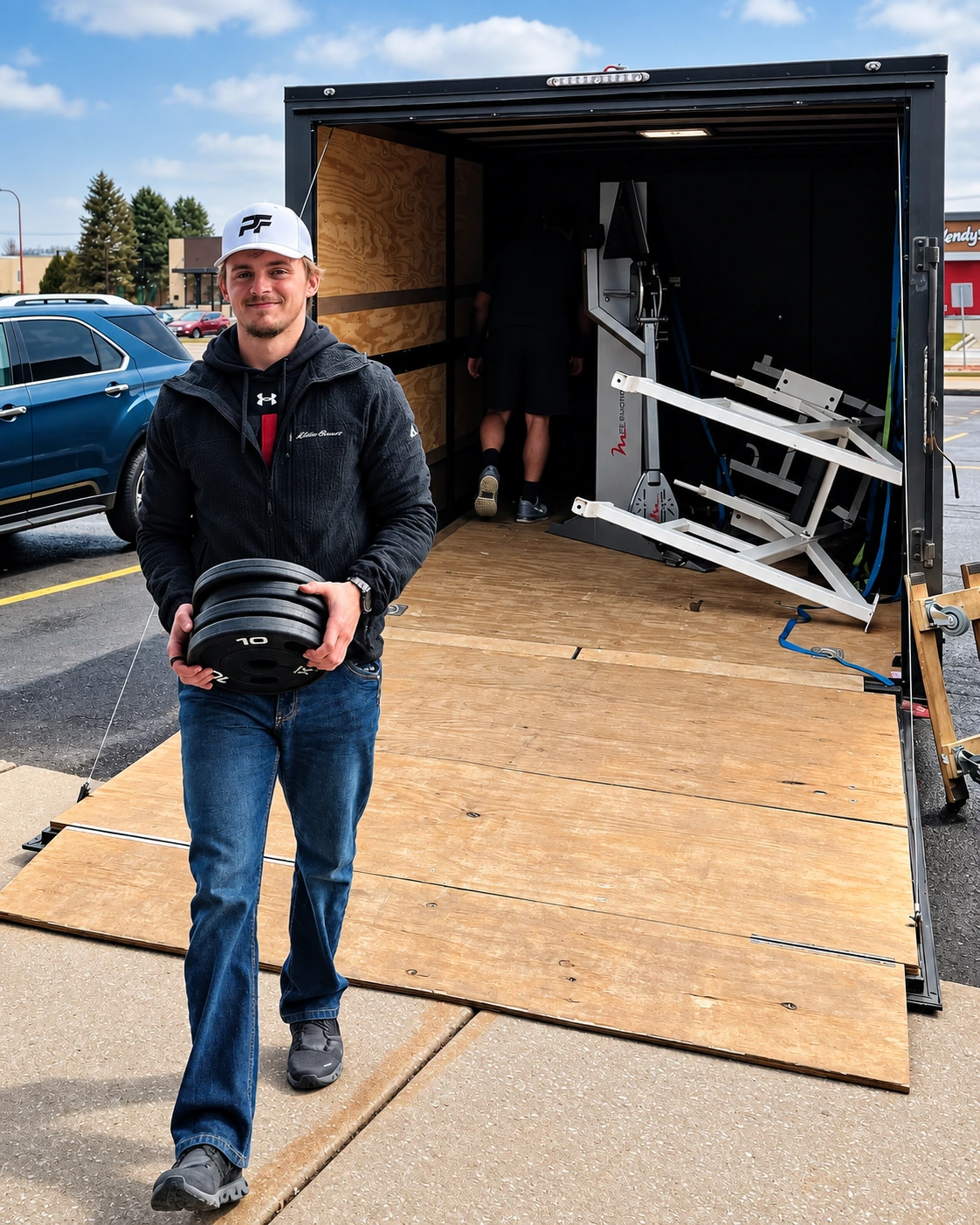 Priority Fitness equipment relocation work